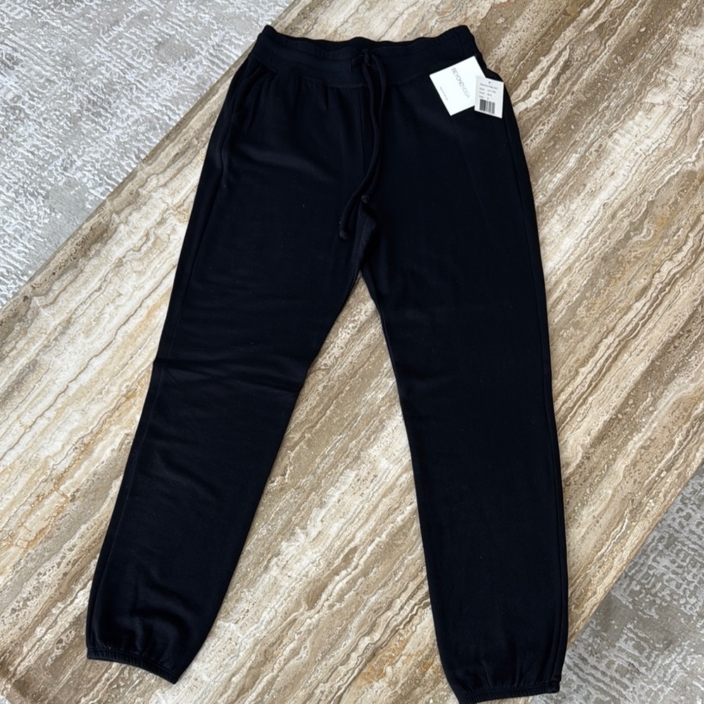 Beyond Yoga Midnight Black Joggers